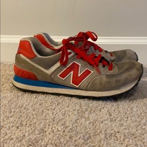 New Balances Red White & Blue